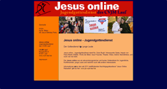 Desktop Screenshot of jesus-online.cvjm-lauf.de